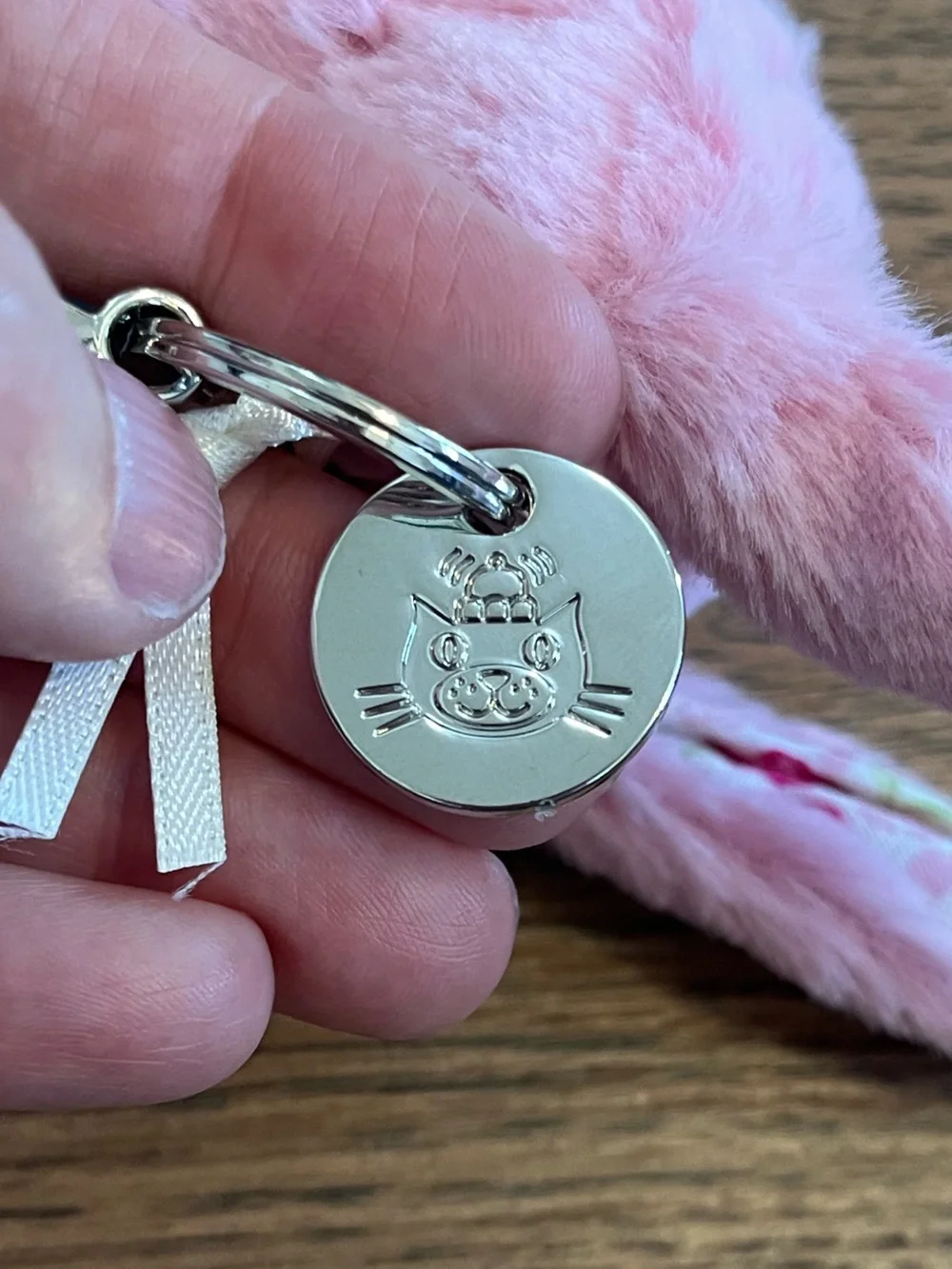 Jellycat Blushkin Blossom Bunny Bag Charm BNWT with dust bag